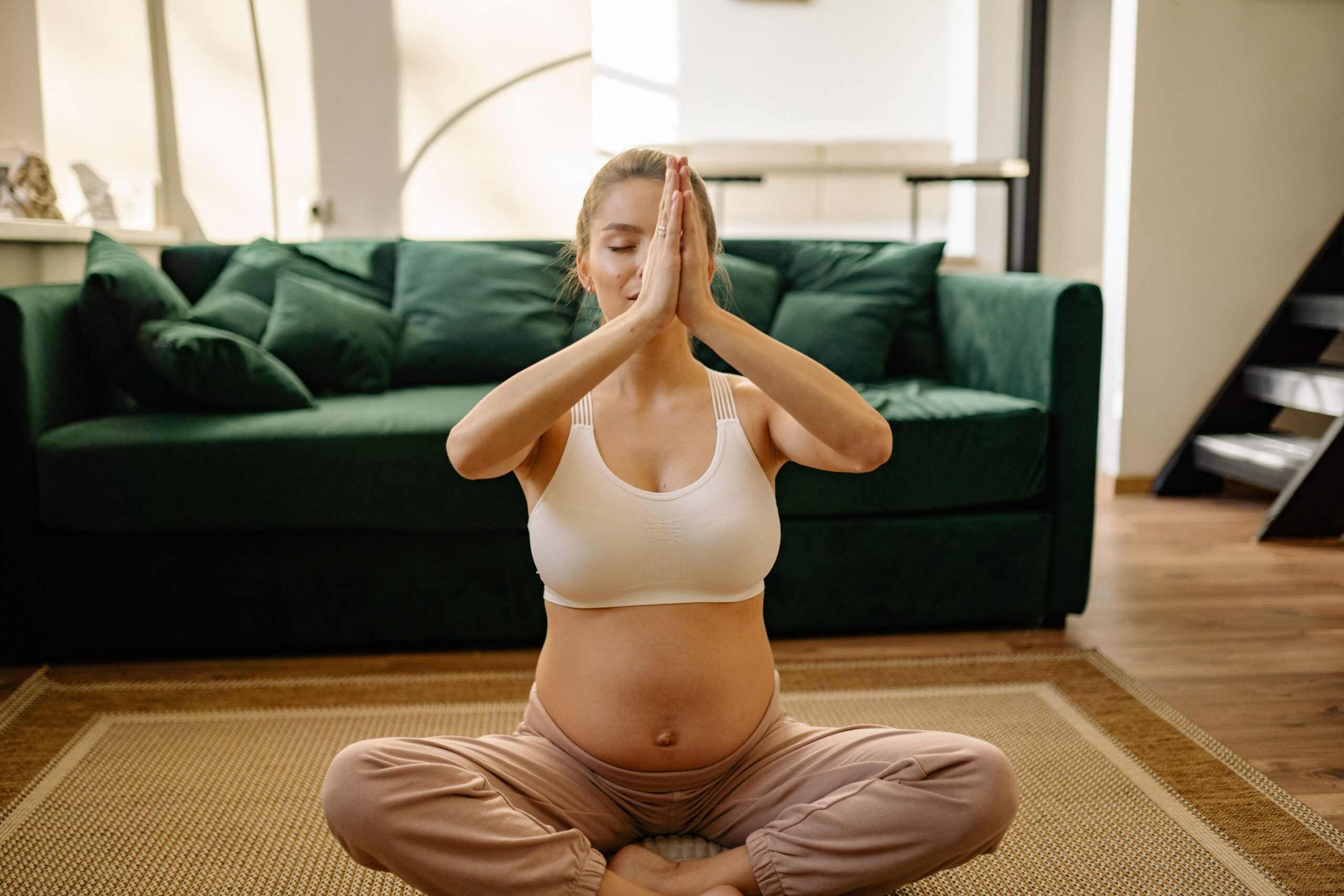 prenatal yoga image